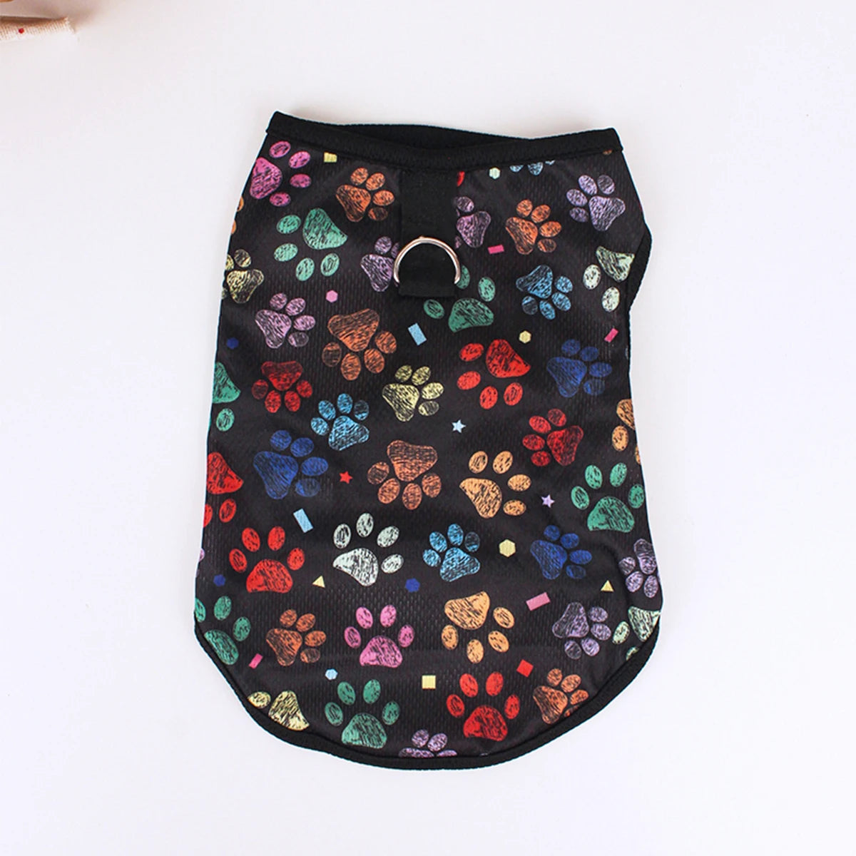 Summer Dog Vest Cute footprint print Breathable Thin T-Shirt for Small Medium Dog Fashion Chihuahua Yorkshire Vest Pet Clothes