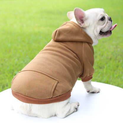 Cheap Dog Hoodie Winter Warm Dog Clothes for Small Medium Dogs French Bulldog Coat Puppy Cat Jacket Chihuahua Yorkie Pet Costume