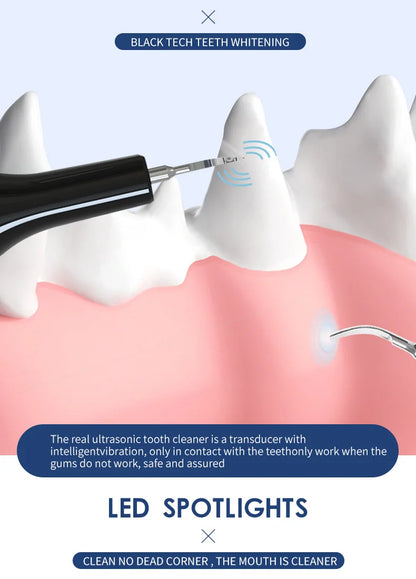 Ultrasonic Portable Electric Dog Toothbrush Professional Plaque Calculus Removal Teeth Whitening for Pet Dental Care