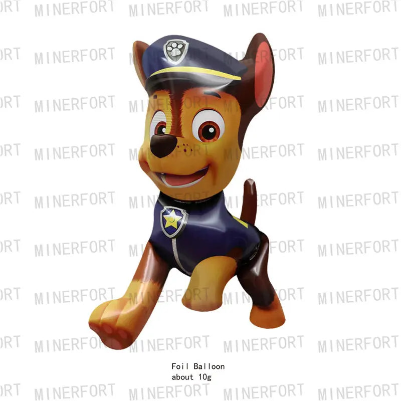 Paw Patrol Dark green dog disposable Birthday Party Decorations Tableware Balloons Birthday Decor Party Supplies Gifts for Boys