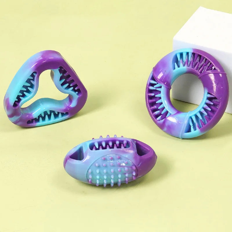 TPR Pet Dog Chew Toy for Small Medium Dogs Bite-Resistant Dog Cleaning Teeth Toy Interactive Puppy Toy Pet Supplies