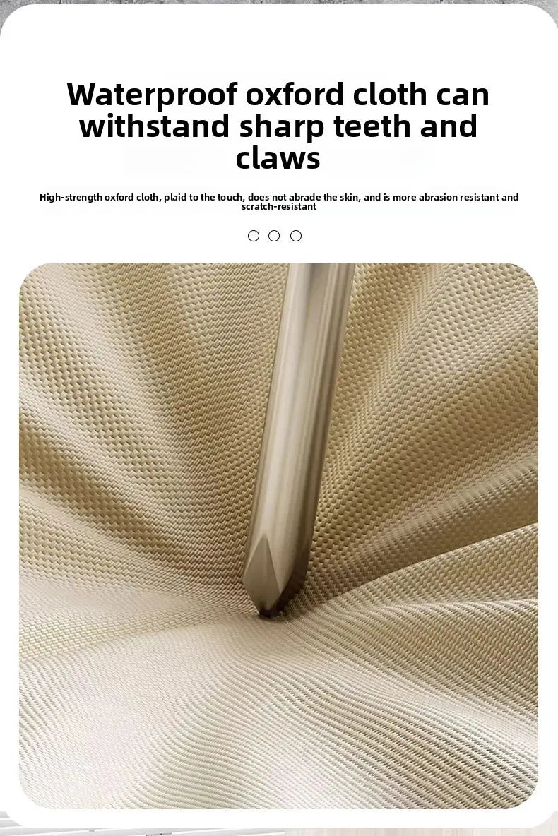 Dog camp bed summer kennel four seasons pet sofa off the ground moisture-proof medium and large removable dog bed