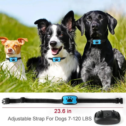 the VIBEQUIET DOG TRAINER - Pet Dog Anti Barking Device, USB Rechargeable Dogs Training Collar, Ultrasonic Stop Barking Vibration Anti-Bark Collar