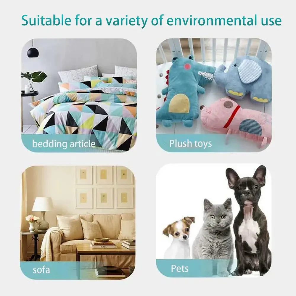 the NO FLEA SPRAY - 100ml Pet Expel Fleas Lice Treatments Spray, Quick and Handy Fleas Ticks Expellant for Dogs/Cats, Pet Health Supplies