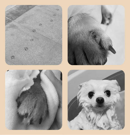 the PAW WASHER - Electric Pet Paw Washer Cup, Portable Dog Paw Cleaner, Portable Foot Washer Cup, Comfortable Foot Cleaning Machine, Dog Brushes