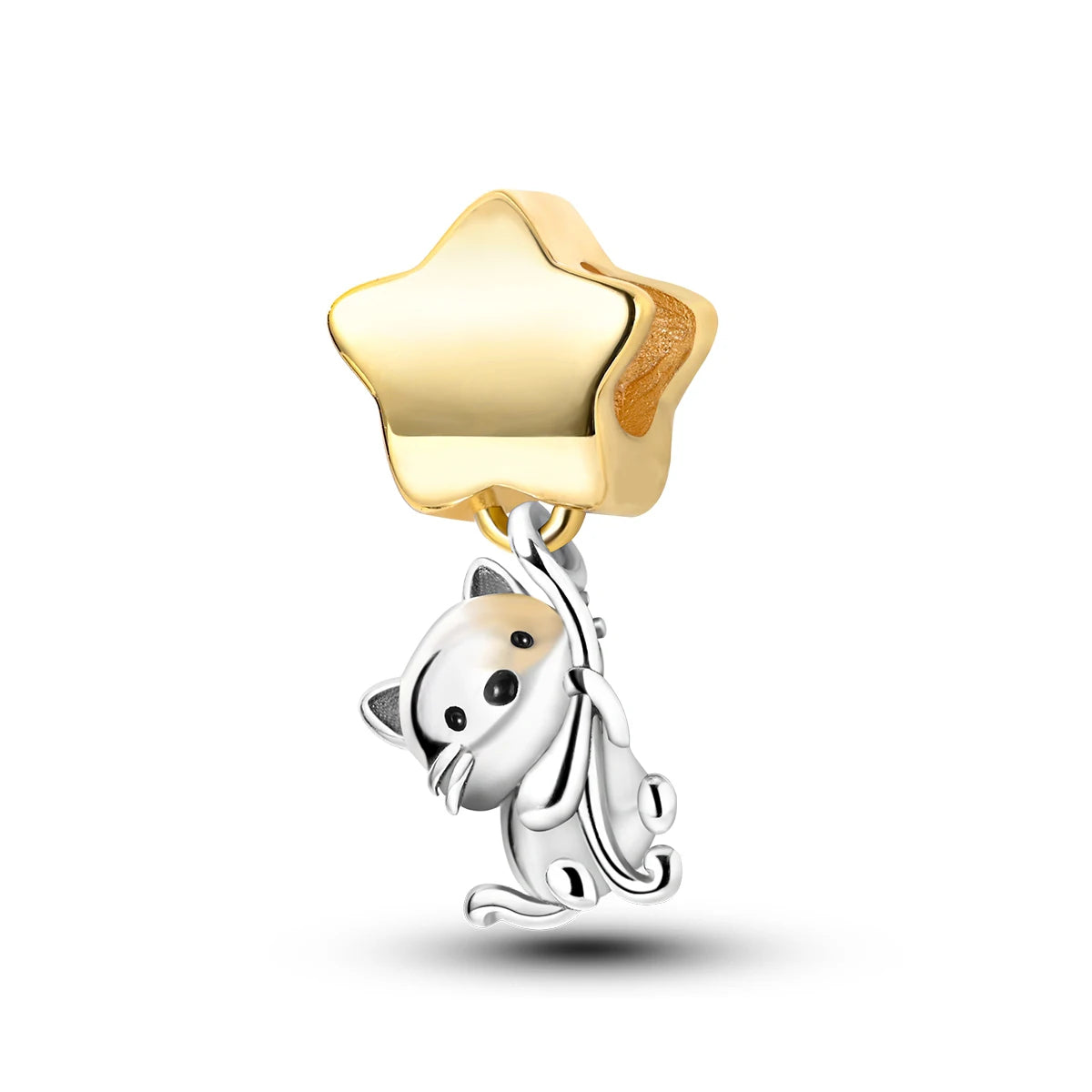 Dog Pet Charms 925 Silver Doggy Paw French Bulldog Bones Beads fit Original Bracelet DIY Fine Jewelry