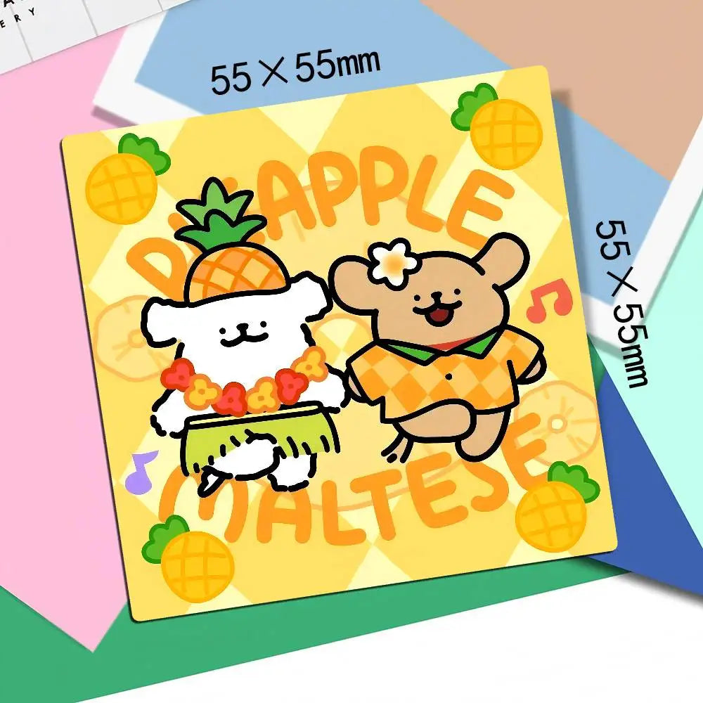 Cute Line Puppies Maltese &Golden Pattern Refrigerator Magnets Personalized Photo Refrigerator Magnets Photo