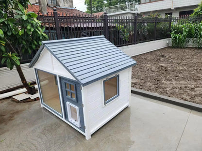 Outdoor chalet preservative wood garden house kindergarten toy simple tool room mobile flower room outdoor dog house