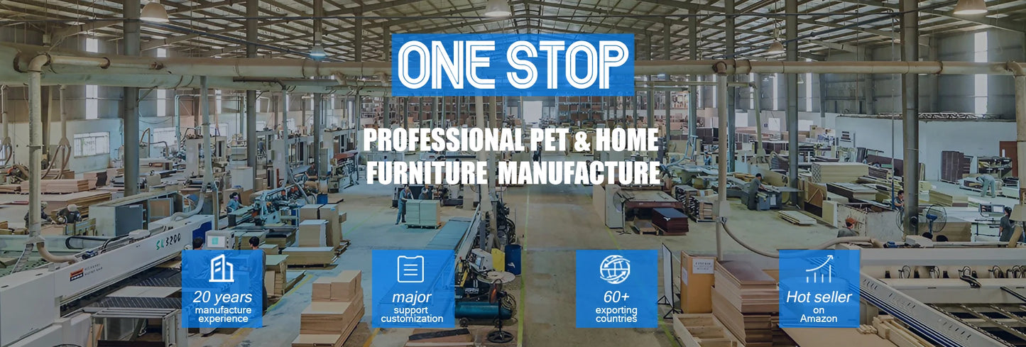 Custom Manufacture Modern Decorative Wood Villa Pet Cage Houses Furniture Corner Crate Dog Sleeping House For Small Medium Dog