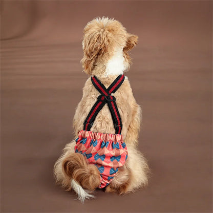 Washable Big Dog Diapers Female for Small Medium Dogs Reusable Pet Physiological Pants Labrador Shorts mascotas Period Panties
