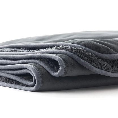 3 Layer Leak Proof Reversable Blanket Fluffy Plush Waterproof Fun Sex Splash Sheet Squirt Blanket For Intimacy Pets Dog Sofa Use