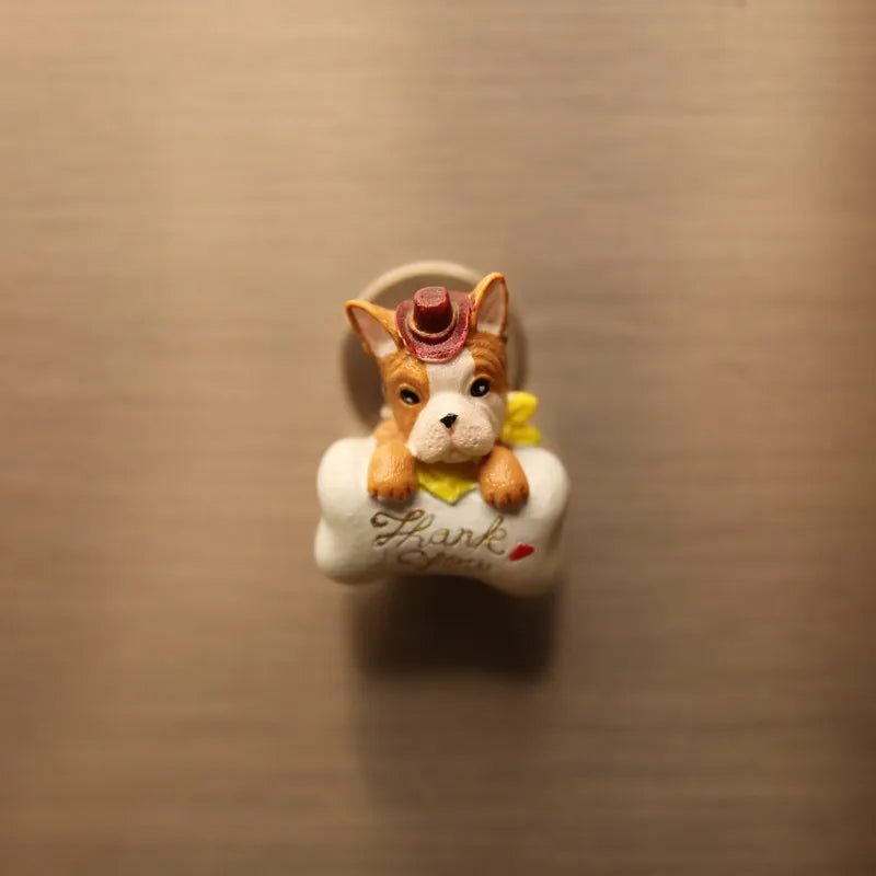 Cowboy Dog Creative Refrigerator Sticker Little Angel Magnet Sticker Gift Gift Wedding