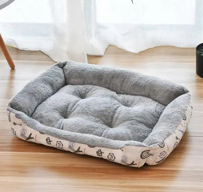 2023 Warm Soft Plush Pet Bed for Small Medium Large Dogs Round Cat Bed House Dogs Mat Dog Sleep Kennel Mat Cama Perro