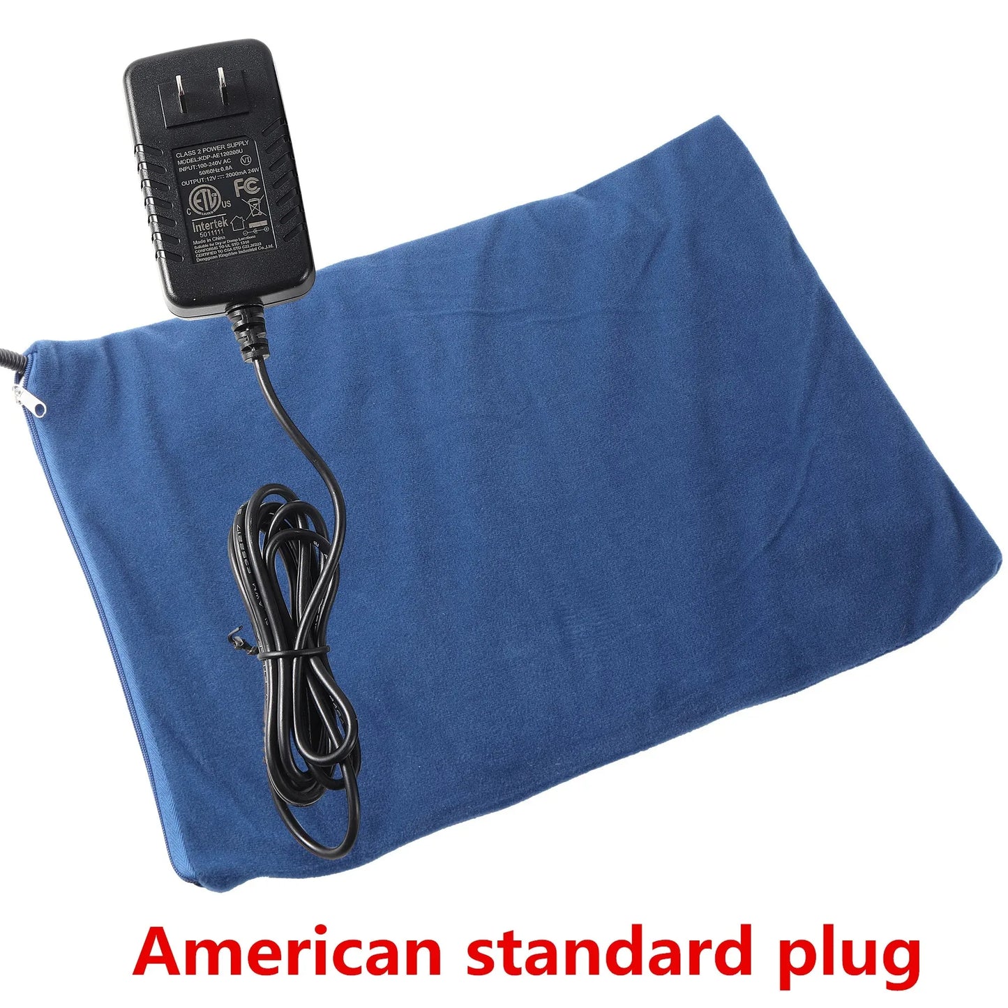 1Pc Pet Heating Pad Electric Heating Blanket Dog Heating Insulation Mattress Pet Cat Dog Winter Reptile Outdoor Warm Heating Pad