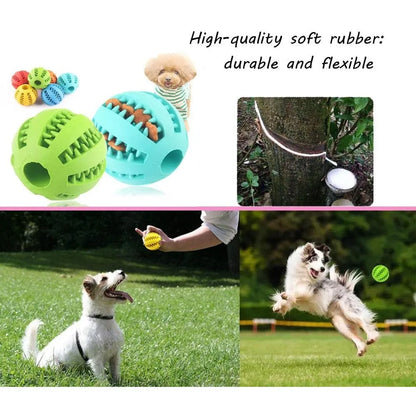 Dog Rope Ball Bite Resistance Training Ball with Rope Interesting Puzzle Teething Toy for Molar Teeth Cleaning Boredom Relieving