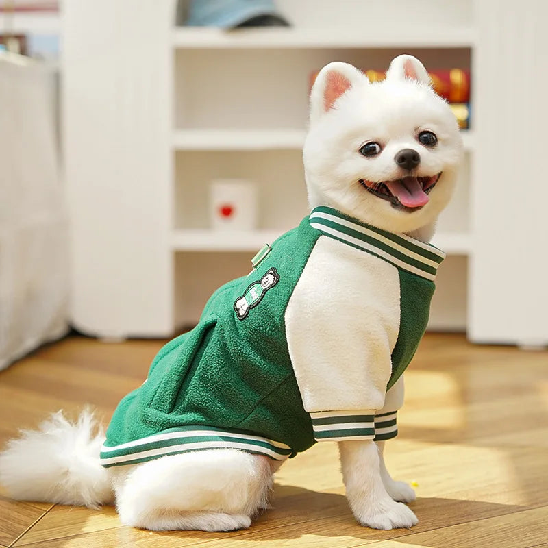 Puppy Coat With D Ring Outdoor Jacket for Small Medium Dog Button Fleece Clothing for Roppa Perro Sport Suit for Cat Wholesale