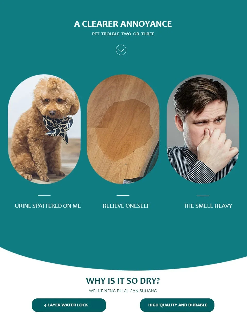 Dog Pee Pad Blanket Reusable Absorbent Diaper Washable Puppy Training Pad Pet Bed Urine Mat for Pet Car Seat Cover Pet Supplies