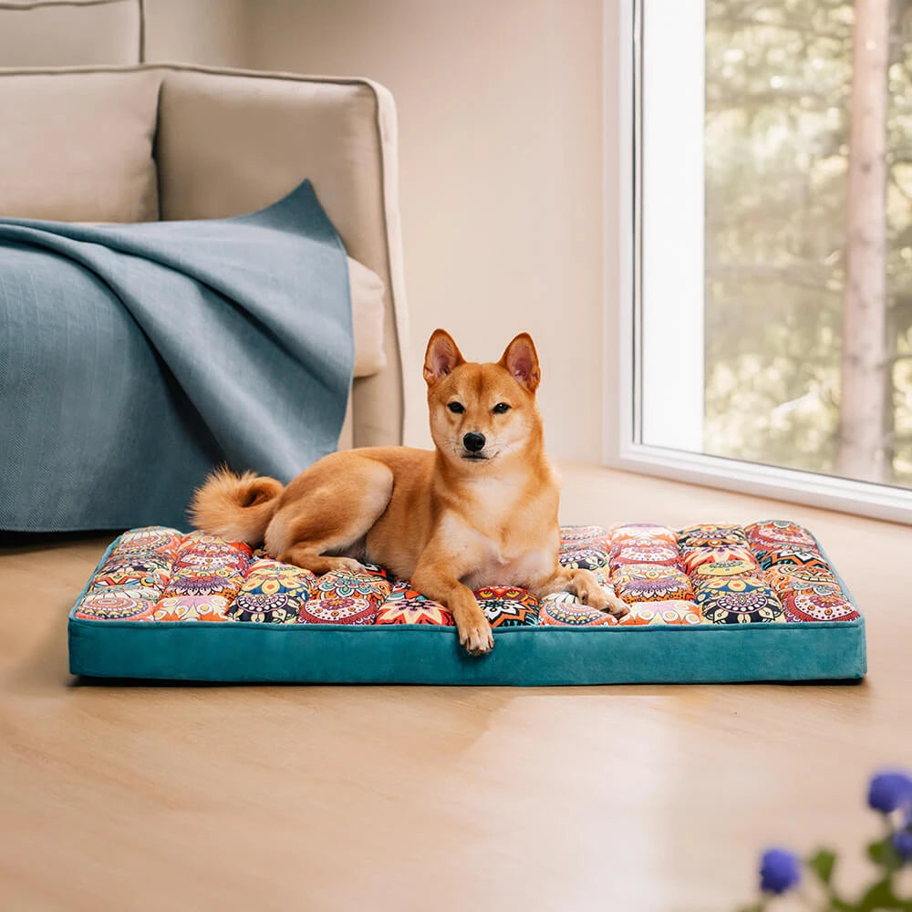 Moroccan Full Support Thickened Comfortable Orthopedic Pillow Dog Bed