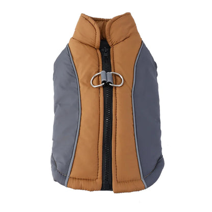 Waterproof Pet Vest Coat For Winter Warm Dog Jacket For Small Meidum Dogs Reflective Puppy Outfits With D-ring Chihuahua Apparel