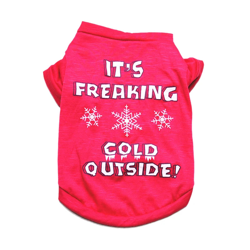 the TINYTAIL COTTON SHIRT - Cheap Cotton Puppy Dog T-Shirt for Small Dogs, Hot Sale Print Pet Clothes, Yorkshire, Pomeranian, Pug, Cat Shirts