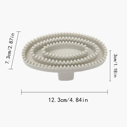 Pet Hair Brush for Cats and Dogs, Grooming Tool for Hair Combing, Deep - clean Stains in Fur, Essential Pet Supplies