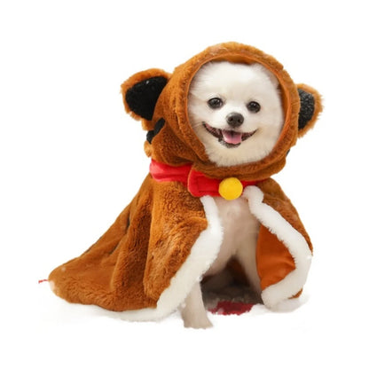 the ROAR & SNUGGLE PLUSH PET COAT - Winter Warm Thick Dog Coats for Pets, Plush Cat and Tiger Costumes, Plus Small Dog Plush Coats, All Pet Supplies