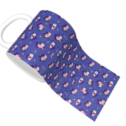 Personalized C-Courage The Cowardly Dog Coffee Mug DIY Ceramic Milk Tea Mug Cup