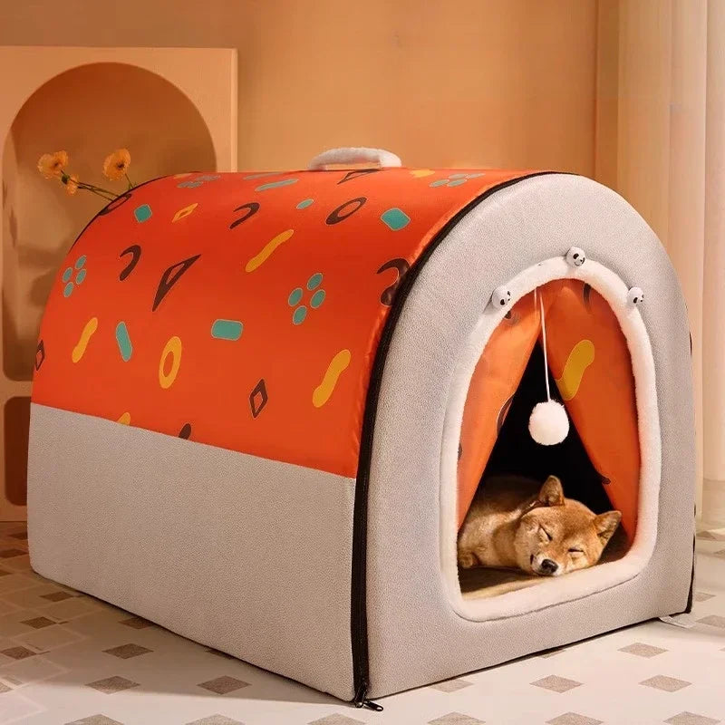 For Household Winter Dog Houses for Pet Shops Large Space Warmth Thicken Pet Cage Creative Comfortable Design House for Dogs