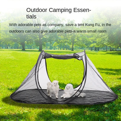 Portable Pet Folding Tent for Dogs/cats Outdoor Travel Camping Amusement Park Breathable and Comfortable Pet Game Tent Dog House