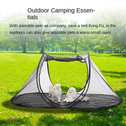 Portable Pet Folding Tent for Dogs/cats Outdoor Travel Camping Amusement Park Breathable and Comfortable Pet Game Tent Dog House