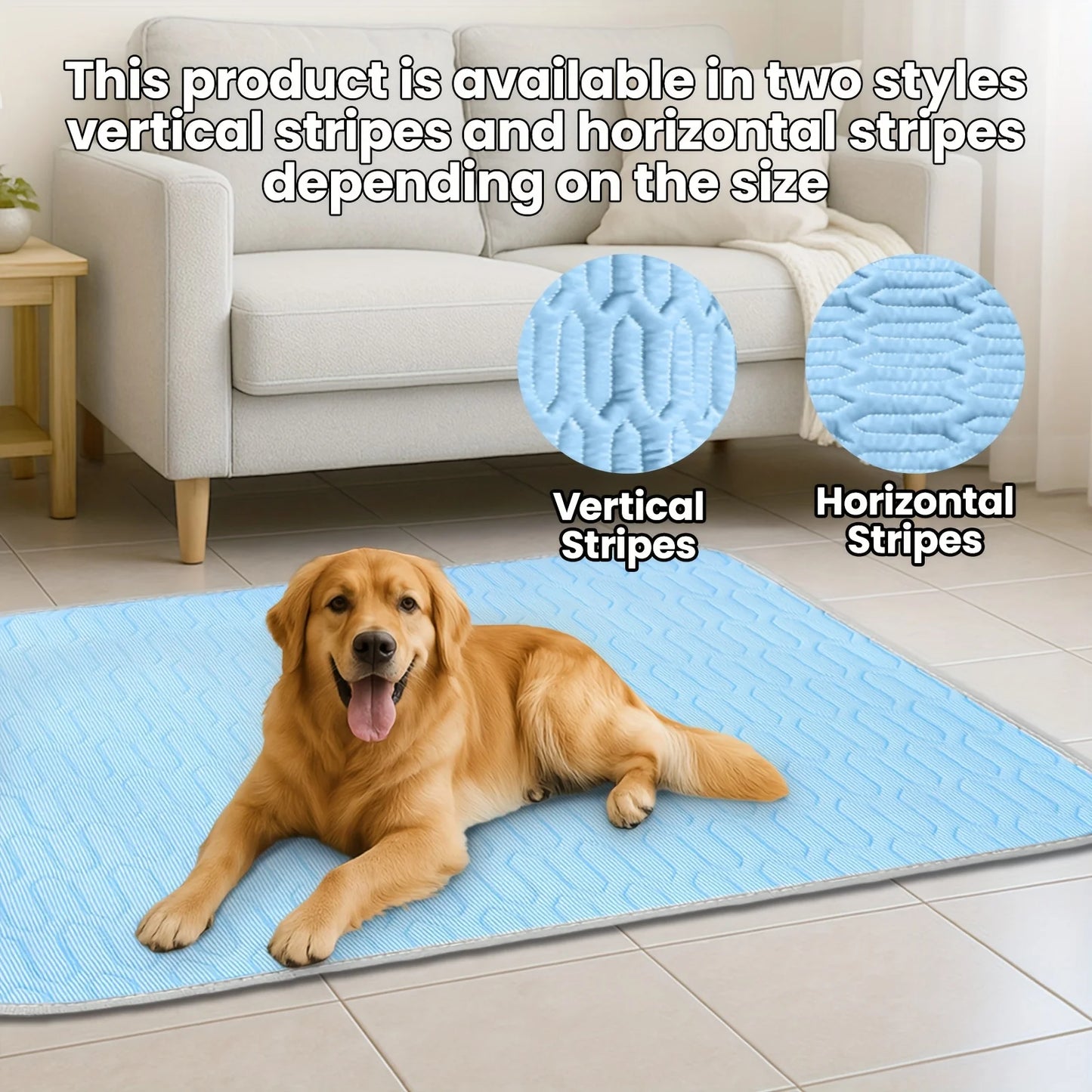 the COOLING PAD - Summer Pet Cooling Pads and Beds, Keep Your Cats and Dogs Cool and Comfortable, Suitable for Small, Medium and Large Cats and Dogs