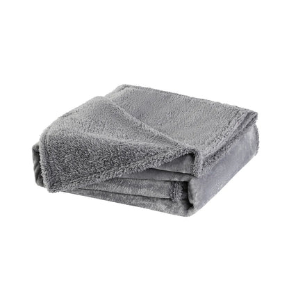 Thickened Warm Solid Color Pet Blanket All Seasons Cat Blanket Soft and Comfortable Waterproof Kennel Blanket Pet Supplies