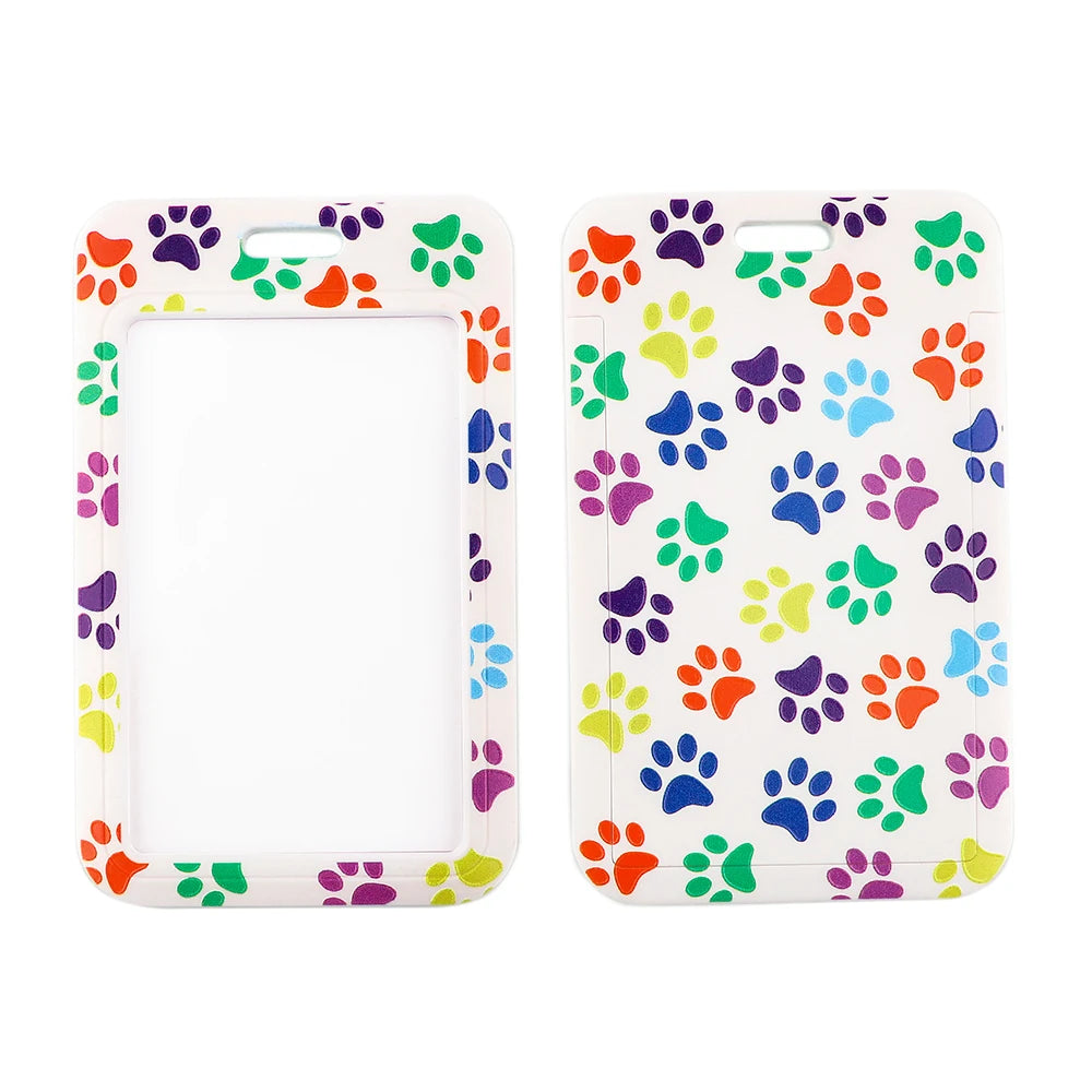 DZ1404 Dog Paw Print Lanyards for Key Neck Strap lanyard card ID Holder Gym Key Chain Key Badge Holder DIY Hang Rope Key Rings