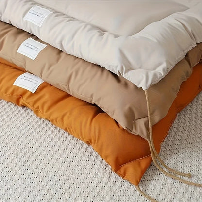 Cozy & Durable Pet Bed for Small to Medium Dogs and Cats Soft Durable Polyester Easy to Clean Store Four Corners for Easy Tying