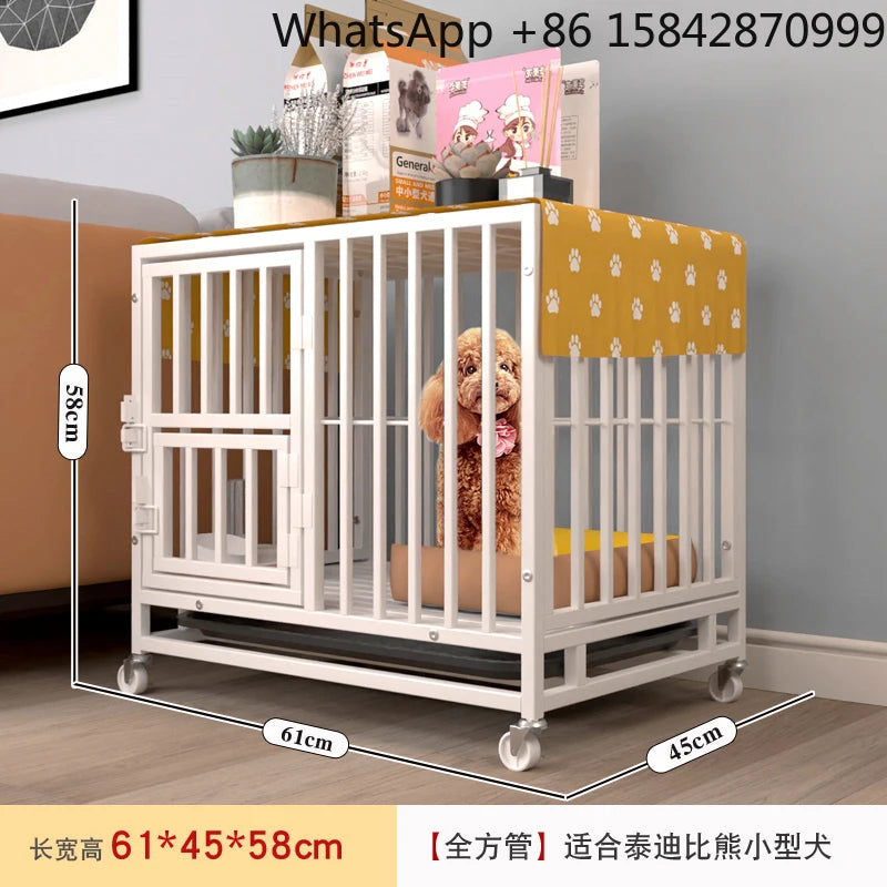 the ROLL-AWAY KENNEL - Bold Reinforced Dog Cage