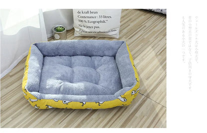 Pet Large Dog Bed Warm House Candy-colored Square Nest Pet Kennel For Small Medium Large Dogs Cat Puppy Plus Size Dog Baskets ﻿