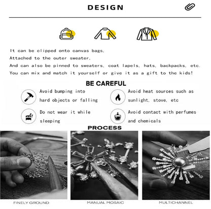 Cute Sausage Dog Emblem Brooch