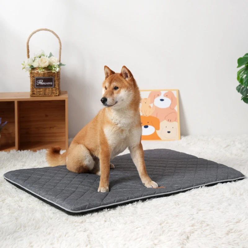 Four Seasons Universal Dog Bed Mat Removable Washable Dogs Pad Pet Special Kennels Accesorios for Small Medium Large Dogs Cats