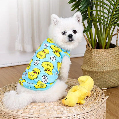 Pet Clothes for Small Dogs Cats Shirt for The Summer Dog Clothes for Chihuahua Corgi Bichon Poodle Pug Papillon Teddy Pomeranian