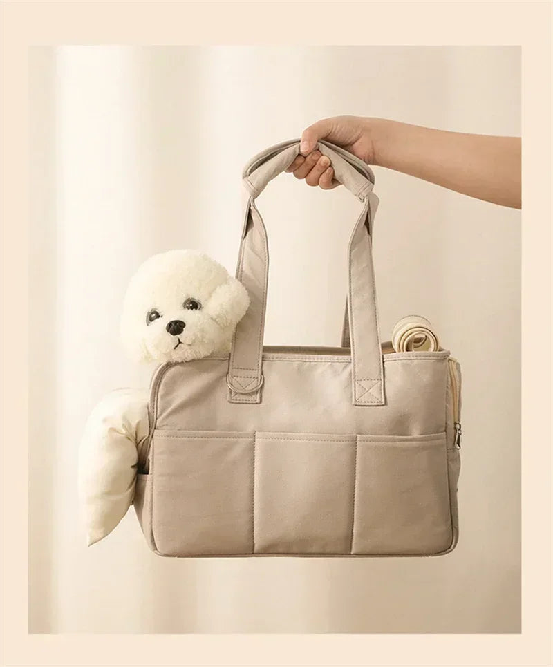 Portable Dog Carrier Handbag - Shoulder Bag for Puppy & Cat Pet Go Out Travel Bag Suitable For Small Dogs Essential Pet Supplies