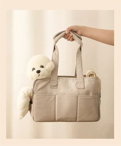 Portable Dog Carrier Handbag - Shoulder Bag for Puppy & Cat Pet Go Out Travel Bag Suitable For Small Dogs Essential Pet Supplies
