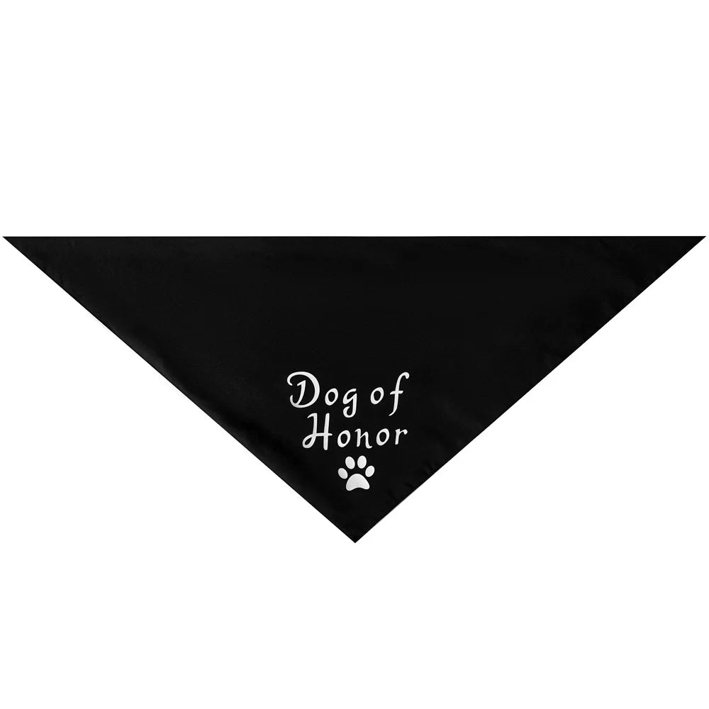 Sucado Style She Said Yes Best Dog Bandana for Wedding Engagement Announcement Gift Photo Prop Pet Scarf Accessories