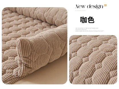 the PAWSOFA COZY COVER - Winter Warm Dog Sofa/Couch Cover, Bed Soft Pet Blanket Pad/Mat for Small Dogs, Pet Accessories, Cat/Dog Durable Blanket Travel & Indoor