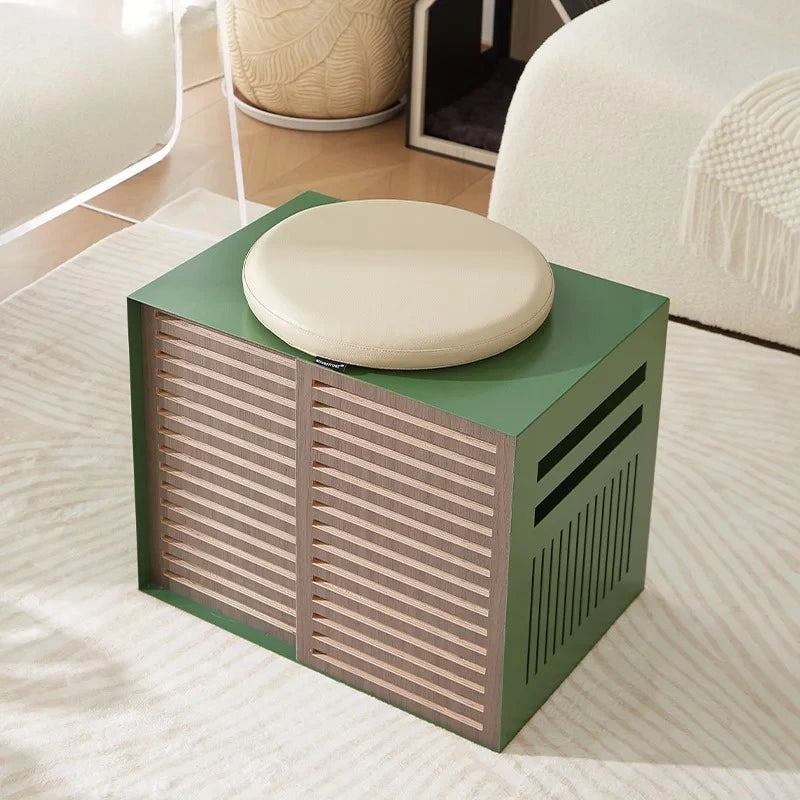 the ZEN DOGGY - Modern Wooden Dog Crate with Acrylic Front Panel and Door with A Latch, Wooden Dog Crate Furniture