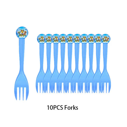 Paw Patrol Birthday Decoration Skye Birthday Decorations Set Balloons Backdrop Plates Cups Paw Patrol Birthday Party Favors Gift