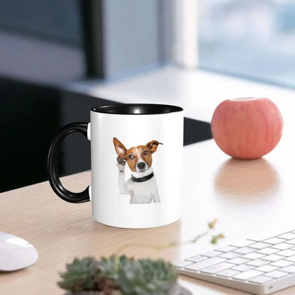 Dog Jack Russell Terrier -cute Gift Jack Russell Terrier For Mom Mug Funny Ceramic Coffee Cups Tea Mugs Milk Cup Drinkware Gifts