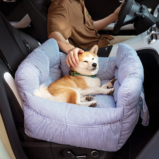 Pet Car Safety Seat Bed Pad Kennel Removable Washable Pet Supplies Four Season Universal Outdoors Traveling Indoor Dog Car Seat