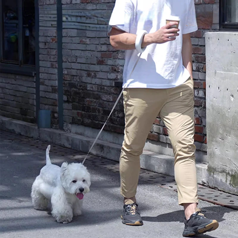 the ULTRAGRIP EXTEND LEASH - Newest MOESTAR Retractable Pet Leash 2 Air 190g, Dog Traction Rope 3M Length for Max 30KG Pet Withstand Max 950N Tensile Force