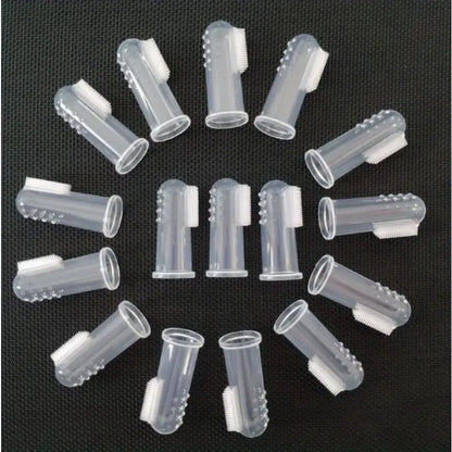 16pcs, Ultra-Soft Silicone Toothbrush for Dogs & Cats - Best for Dental Health,Gentle on Teeth & Gums,Easy To Use,Dog Toothbrus