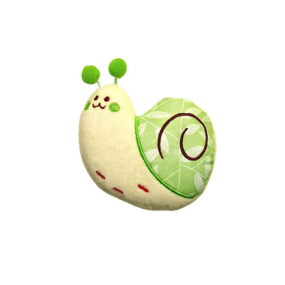 Creative Pet Chew Toy for Teeth Cleaning, Snail - Shaped Interactive Squeaky Toy for Cats & Dogs, Fun Bite Play Supplies
